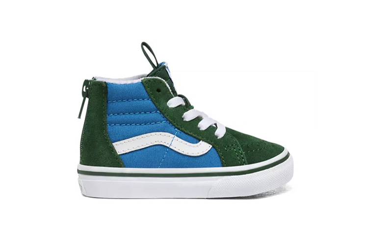 Vans 2-Tone Sk8-hi Zip BP Blue/Green 圖 2