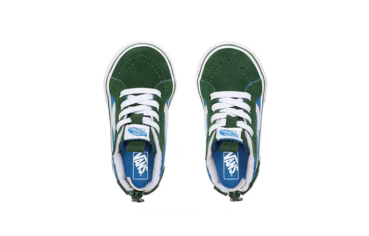 Vans 2-Tone Sk8-hi Zip BP Blue/Green 圖 3