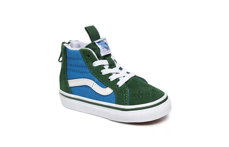 Vans 2-Tone Sk8-hi Zip BP Blue/Green 圖 4