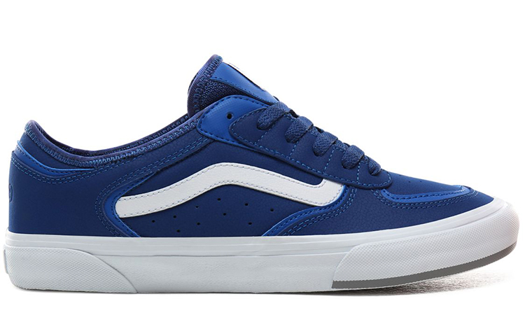 Order Vans 66/19 ROWLEY CLASSIC Seri Skateboard Biru Putih VN0A4BTTXK3