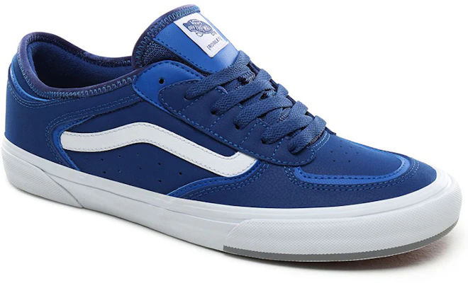 Vans 66/19 ROWLEY CLASSIC Seri Skateboard Biru Putih VN0A4BTTXK3 Lookbook Vans 66/19 ROWLEY CLASSIC Seri Skateboard Biru Putih VN0A4BTTXK3