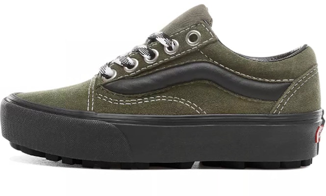 Vans 90an Retro Old Skool Lug Platform ‘Hitam Hijau’ VN0A3WLXVRY Buy Vans 90an Retro Old Skool Lug Platform ‘Hitam Hijau’ VN0A3WLXVRY