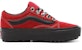 Vans 90s Retro Old Skool Lug Platform Hitam/Merah VN0A3WLXVRX