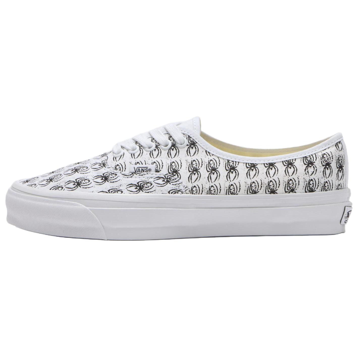 Vans × Ed Davis Premium Authentic 44 White Skate Shoes Comfortable Fit VN000EAKTWB