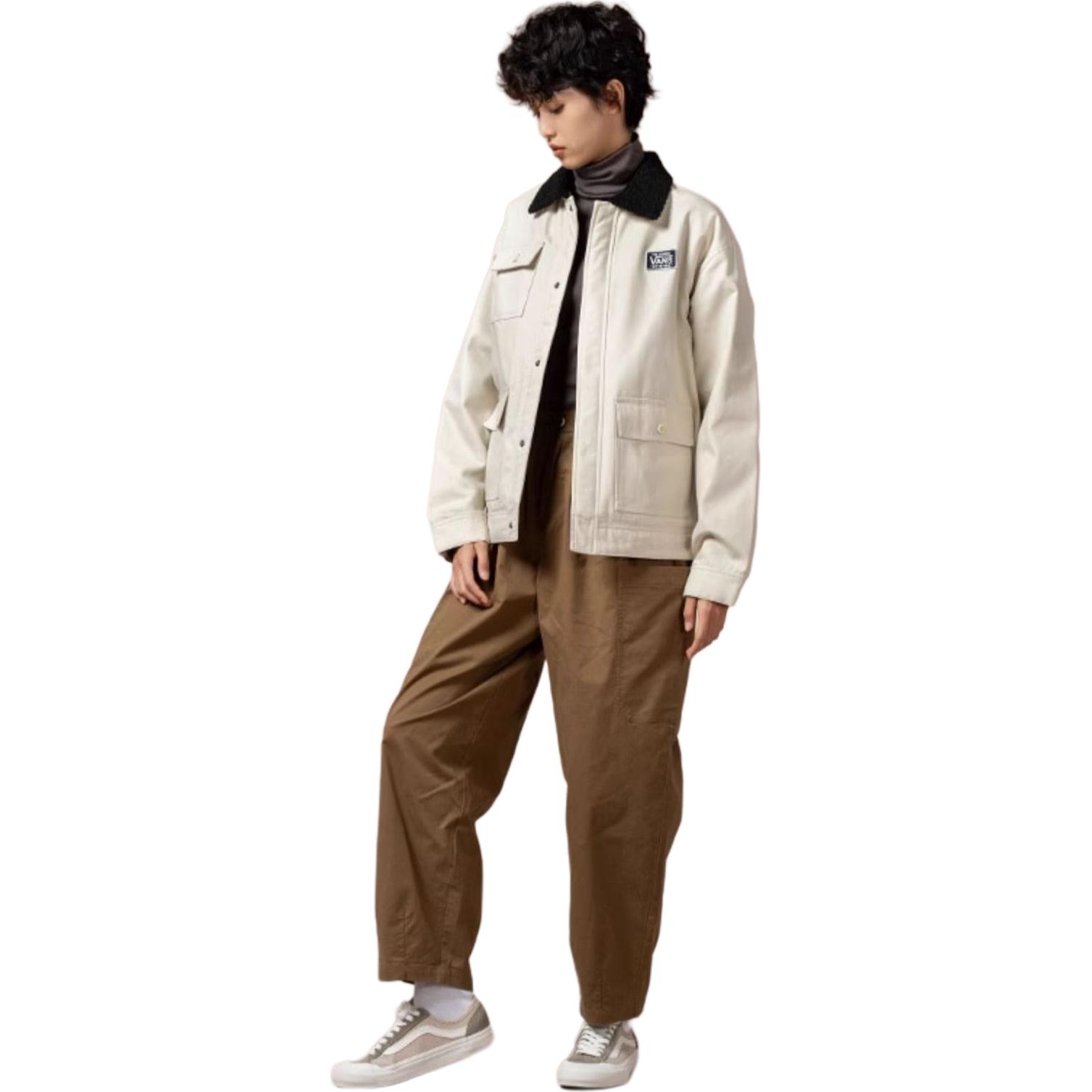 Sizing 반스 베이지 셰르파 안감 워크웨어 재킷 VN000H0P2N1