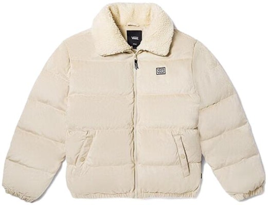 Chaqueta Acolchada Vintage Vans Oatmeal con Cuello y Cremallera Color Sólido. VN000FCN2N1 Buy Chaqueta Acolchada Vintage Vans Oatmeal con Cuello y Cremallera Color Sólido. VN000FCN2N1