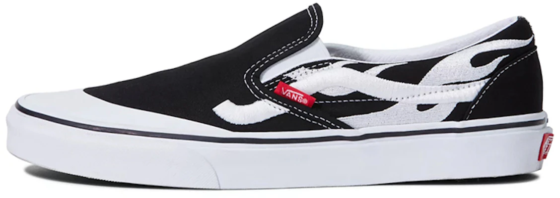 Vans A$AP Worldwide x Pacsun x Unisex Slip-On Kasual Sneakers Hitam/'Putih' VN0A4VCF7GY Buy Vans A$AP Worldwide x Pacsun x Unisex Slip-On Kasual Sneakers Hitam/'Putih' VN0A4VCF7GY