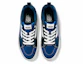 Shop Vans Active 拼接 低筒休閒滑板鞋 男女同款 藍白