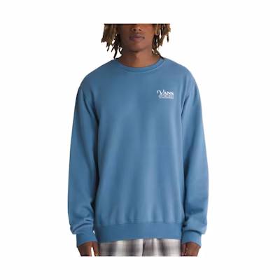 Vans All-Inclusive Blue Crewneck Sweatshirt Long Sleeve Pullover VN000K7NP8X