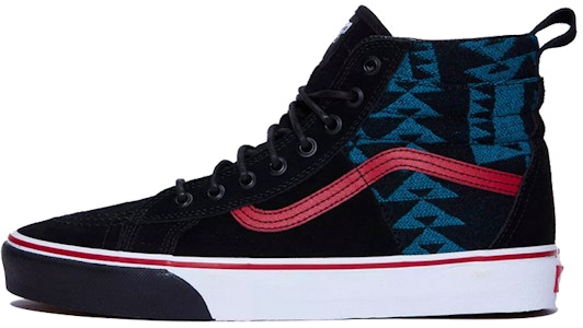 Vans All Nations Skate Jam x SK8-HI 46 DX 'Hitam Biru Merah' VN0A4JFFBLK Buy Vans All Nations Skate Jam x SK8-HI 46 DX 'Hitam Biru Merah' VN0A4JFFBLK