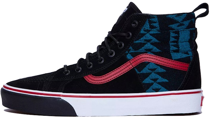 Vans All Nations Skate Jam x SK8-HI 46 DX 'Hitam Biru Merah' VN0A4JFFBLK Buy Vans All Nations Skate Jam x SK8-HI 46 DX 'Hitam Biru Merah' VN0A4JFFBLK