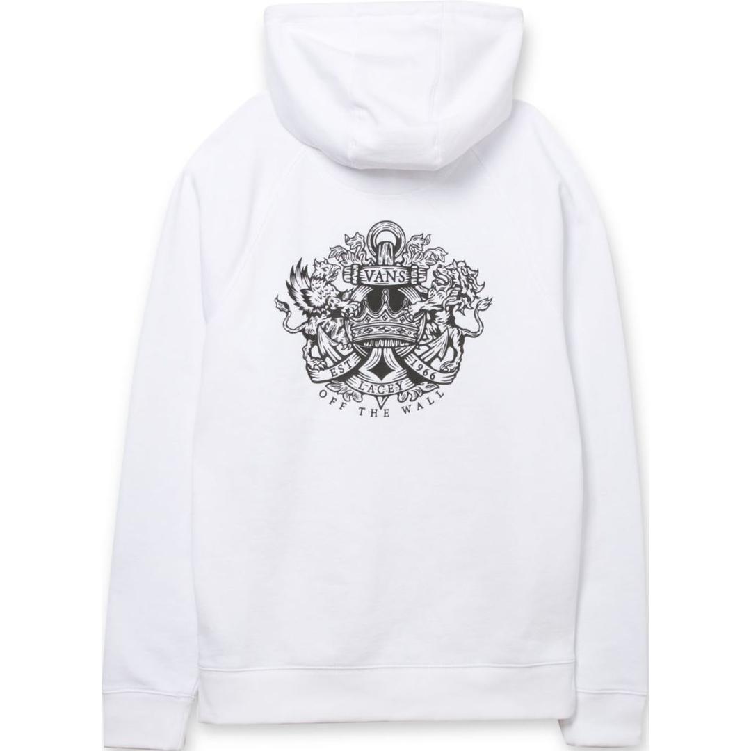 Vans Alphabet Graphic Fleece Hoodie Unisex White VN0A49SNYXB