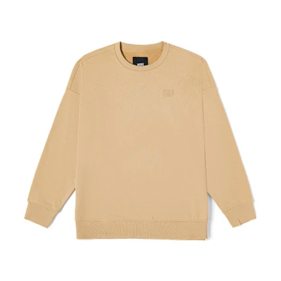 Vans Alphabet Logo Graphic Oversized Crewneck Sweatshirt Unisex - Clay Color VN000H0SYUU