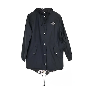 Vans Alphabet Logo Print Hooded Jacket Men’s Black VN0A3QRCBLK