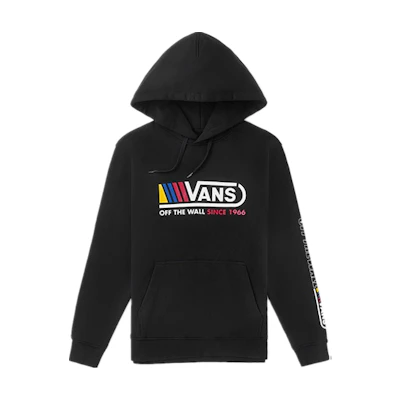 Vans Alphabet Print Hoodie Black (Unisex) VN0A4RBGBLK