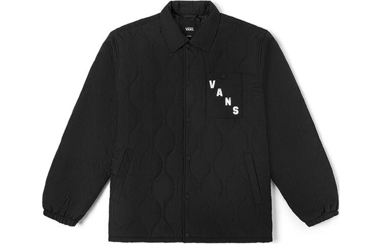 Vans Alphabet Print Lightweight Cotton Work Jacket Black VN0002EDBLK