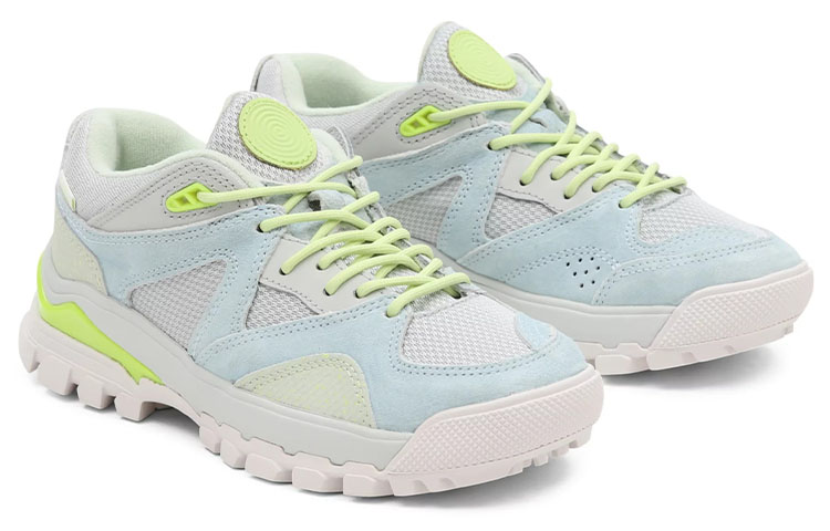 Lookbook Vans AMZN Trailhead Shoes 'Grey Blue Yellow' VN0A7TO2ASK