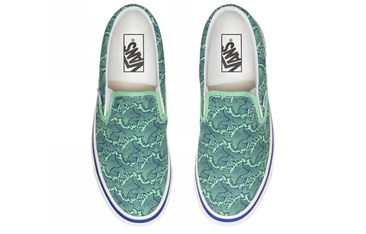 Shop Vans Anaheim Factory Classic Slip-on 98 Dx Verde VN0A3JEXWVT