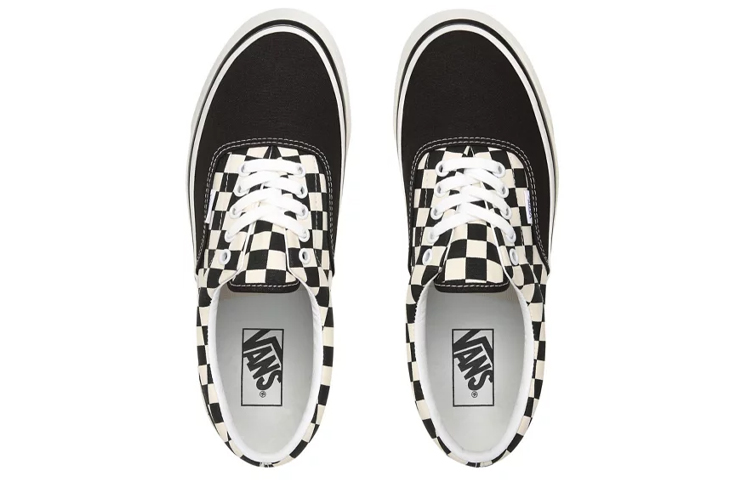 Shop Vans Era factory 95 dx 棋盤格 低幫 板鞋 男女同款 黑白