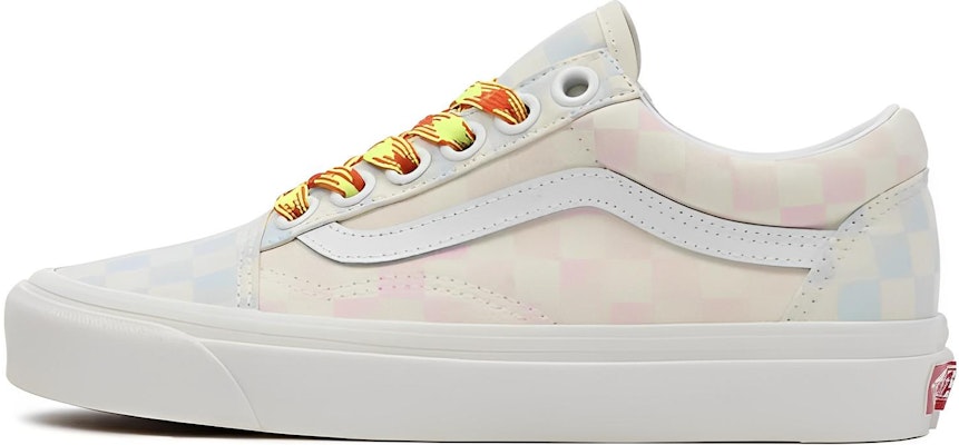 Vans 安納海姆 防滑耐磨 低筒 滑板鞋 男女款 白藍粉· Buy Vans 安納海姆 防滑耐磨 低筒 滑板鞋 男女款 白藍粉·
