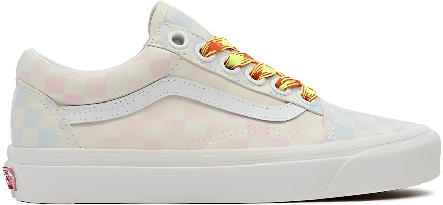 Vans 安納海姆 防滑耐磨 低筒 滑板鞋 男女款 白藍粉· Order Vans 安納海姆 防滑耐磨 低筒 滑板鞋 男女款 白藍粉·