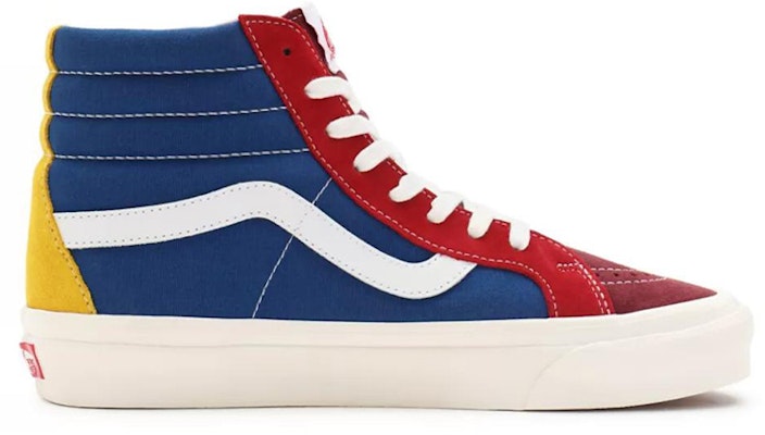 반스 아나하임 팩토리 SK8-HI 38 DX '레드 블루' VN0A38GF9XP Order 반스 아나하임 팩토리 SK8-HI 38 DX '레드 블루' VN0A38GF9XP