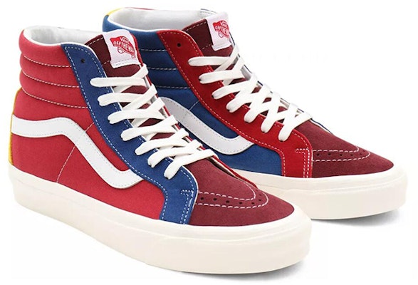 반스 아나하임 팩토리 SK8-HI 38 DX '레드 블루' VN0A38GF9XP Lookbook 반스 아나하임 팩토리 SK8-HI 38 DX '레드 블루' VN0A38GF9XP