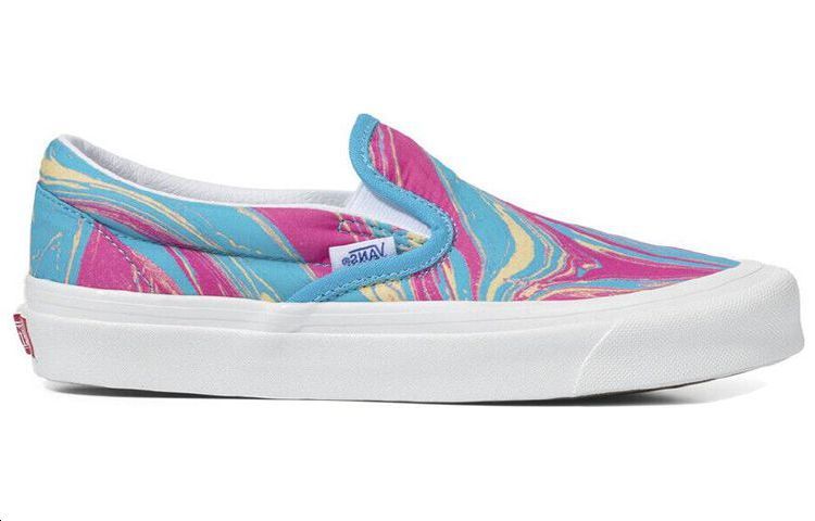 Order Vans Anaheim OG 大理石紋 Slip-On 98 防滑耐磨 低筒 滑板鞋 通用款 紫色