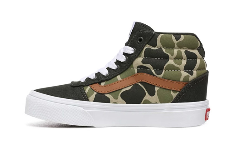 Vans Animal Camo Sk8-hi Reissue 138 V Kinderschoen Green