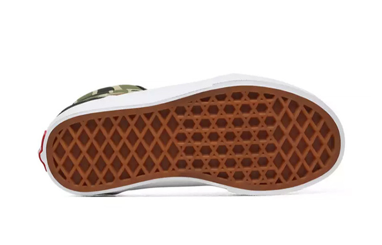 Vans Animal Camo Sk8-hi Reissue 138 V Kinderschoen Green 圖 5