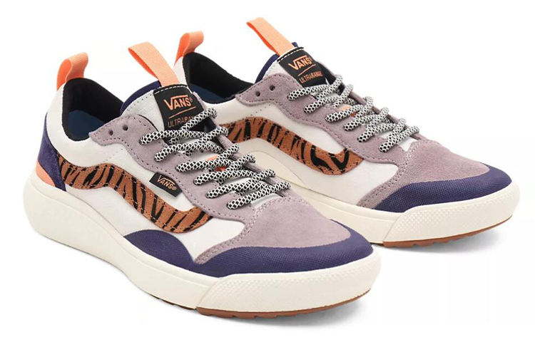Lookbook Vans Animal Stripes Ultrarange Exo SE 透氣耐磨防滑 低筒休閒板鞋 藍紫