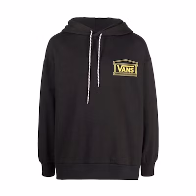 Vans Art Trip Logo Pullover Hoodie Black Long Sleeve Sweater VN0A5GYEZ0J