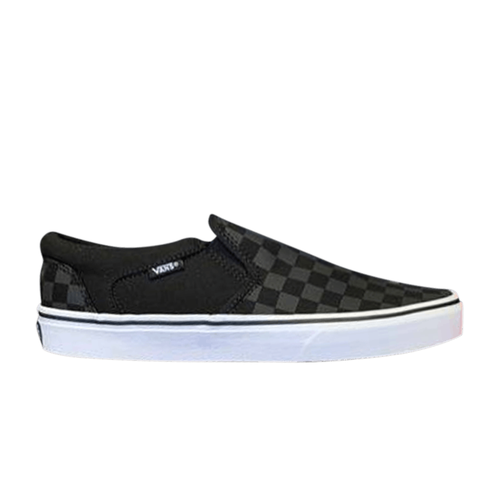 Vans Asher 'Black Checkerboard' VN0A3477276