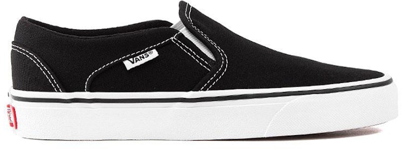 Vans Asher 'Hitam Putih' Sneakers VN0A32QM187 Order Vans Asher 'Hitam Putih' Sneakers VN0A32QM187