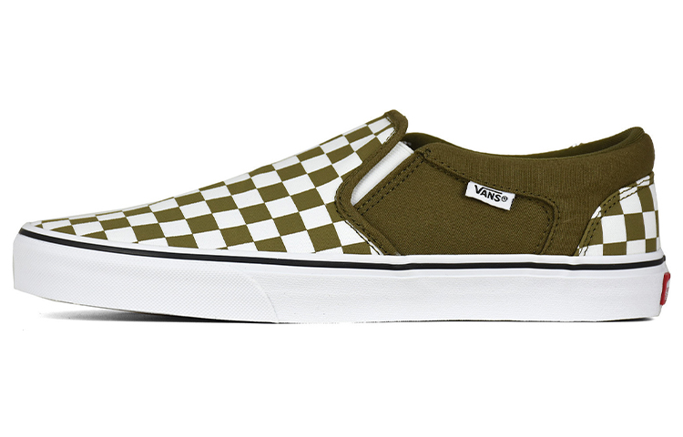 Buy Vans Asher Checkerboard 'Blanco Verde' VN0A45J80OW