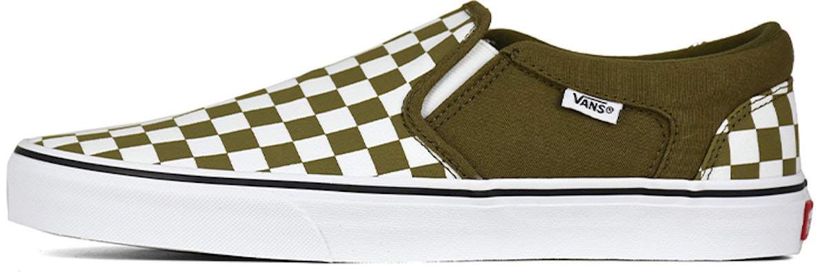 Vans Asher Checkerboard 'Blanco Verde' VN0A45J80OW Buy Vans Asher Checkerboard 'Blanco Verde' VN0A45J80OW