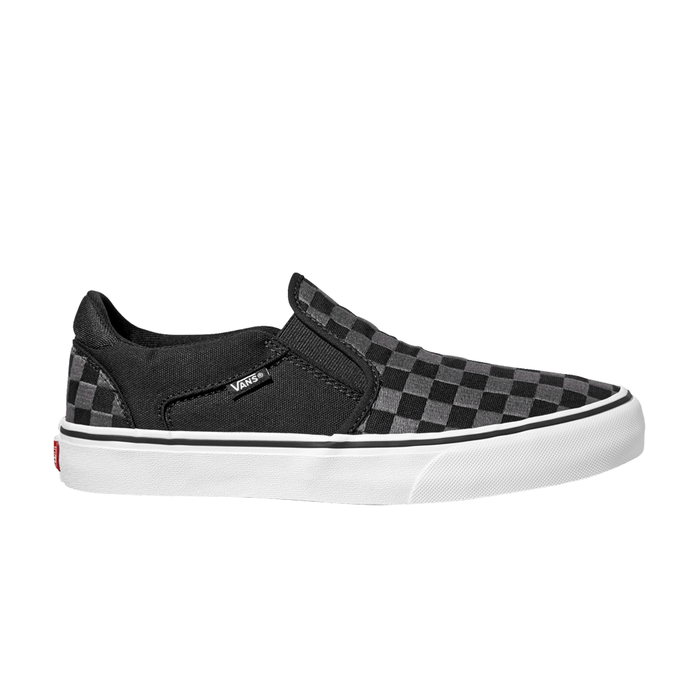Vans Asher Deluxe 'Checker Textile' VN0A3WKVUYA