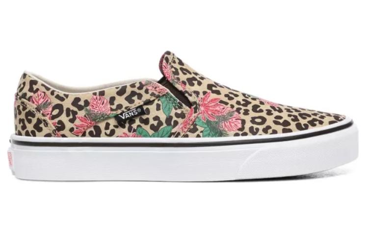 Vans Asher Ginger Cheetah Sneakers 'Yellow Brown' 圖 2