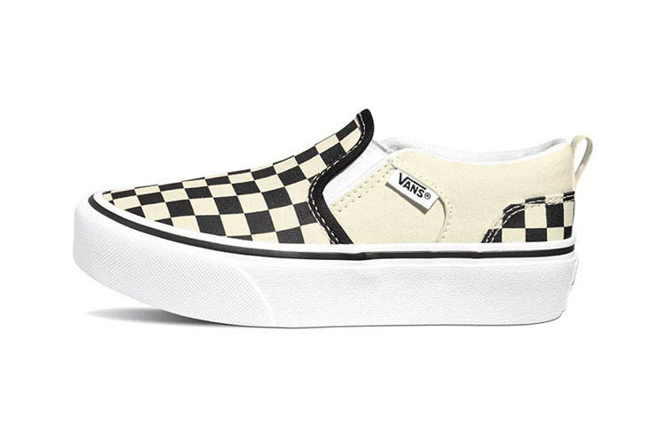Vans Asher Platform 'Black White' VN0A4UVT5GX