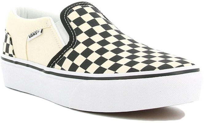 Vans Asher Platform 'Black White' VN0A4UVT5GX Lookbook Vans Asher Platform 'Black White' VN0A4UVT5GX