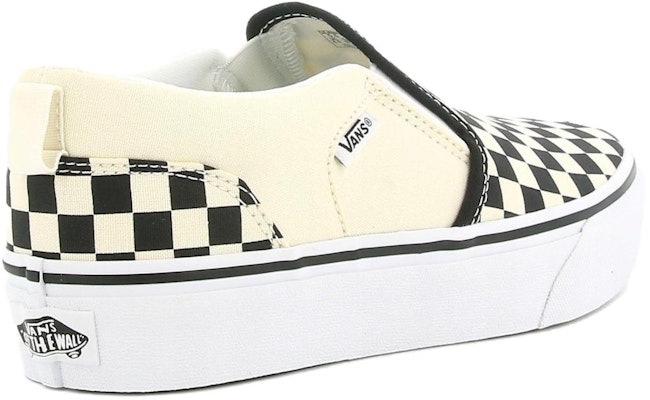 Vans Asher Platform 'Black White' VN0A4UVT5GX Shop Vans Asher Platform 'Black White' VN0A4UVT5GX