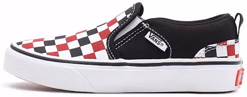 Vans Asher Sneakers K Black/White/Red VN0A45JR9AT