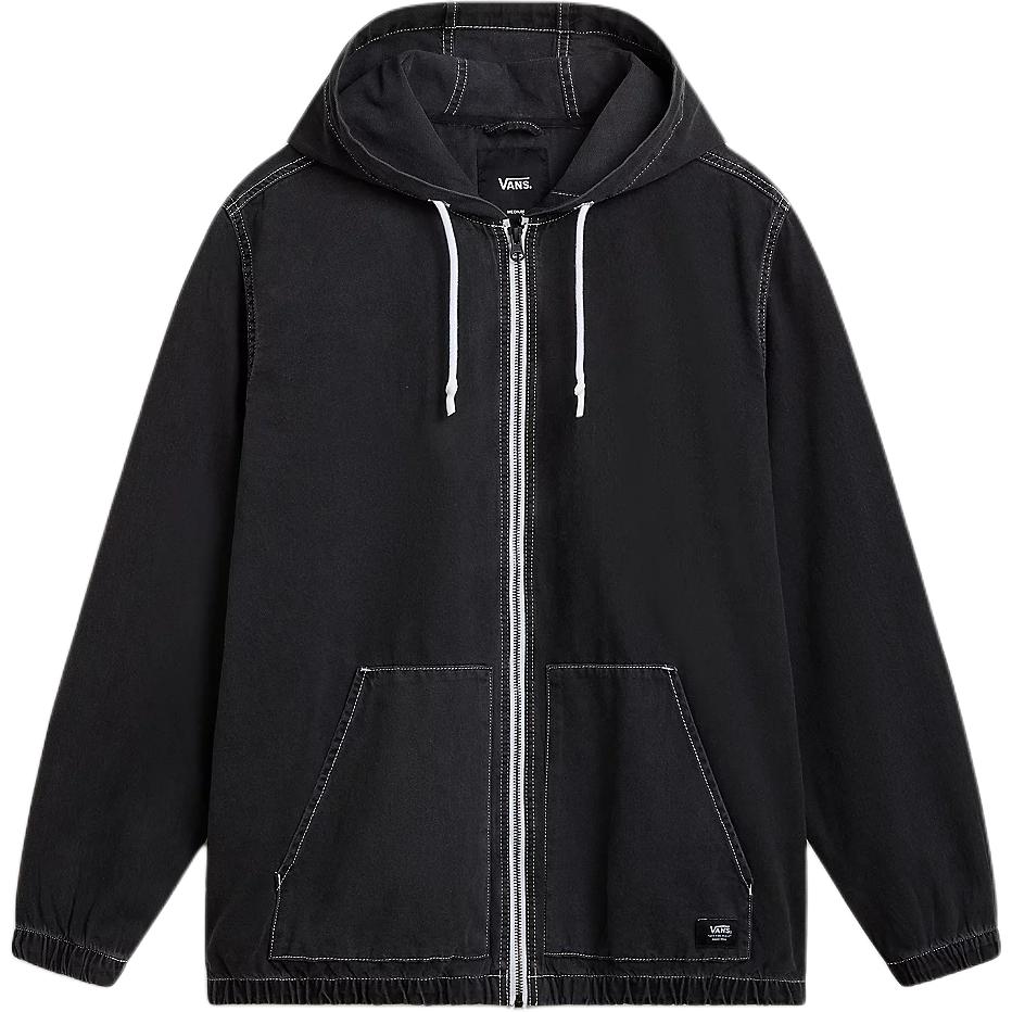 Vans Ashford Denim Black Outdoor Zip Hoodie Jacket VN000G83Y7E