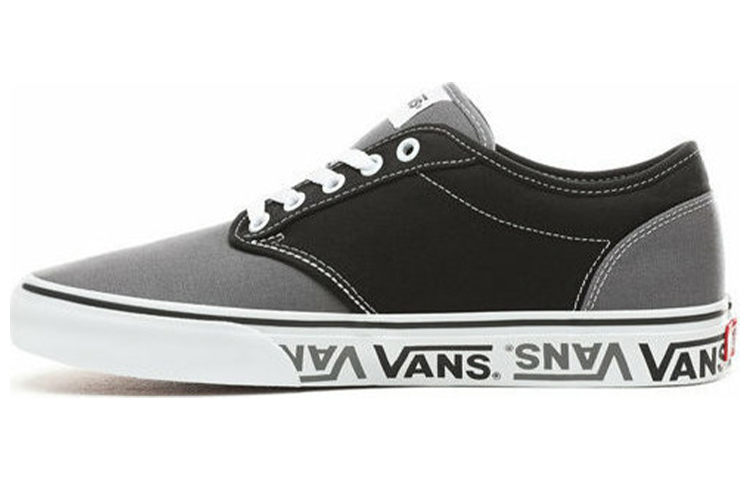 Buy Vans Atwood 防滑透氣 低筒休閒板鞋 黑灰色
