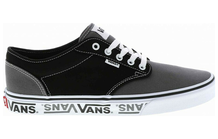 Order Vans Atwood 防滑透氣 低筒休閒板鞋 黑灰色