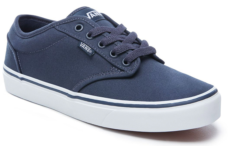 Lookbook Vans Atwood 'Navy' Pria Wanita Sneakers VN000KC44K1