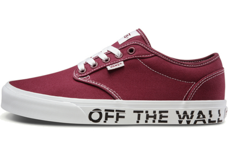 Vans Atwood 'Printed Fox - Oxblood'