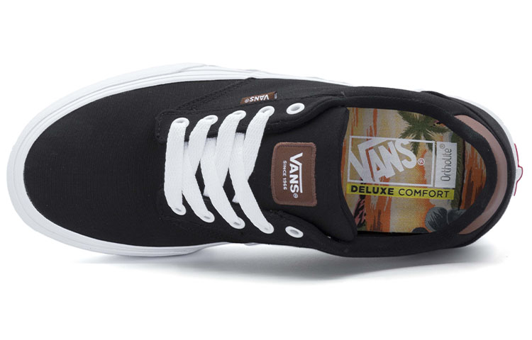 Shop Vans Atwood Sneakers Basse Noir/Marron VN0A3WKWW5E