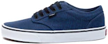 Buy Vans Atwood Sepatu Sneakers Low-Top Biru/Hitam VN000TUYW56