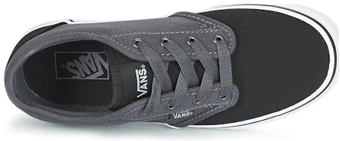 Lookbook 中童 Vans Atwood 休閒 防滑透氣 低筒 兒童滑板鞋 黑灰色